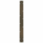 Eettafel Rechthoekig Massief Eikenhout Lichtbruin