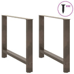 Eettafel Rechthoekig Massief Eikenhout Lichtbruin