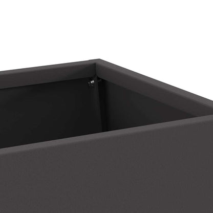 Vuurkorf Zwart 60 X 35 X 100 Cm Koudgewalst Staal