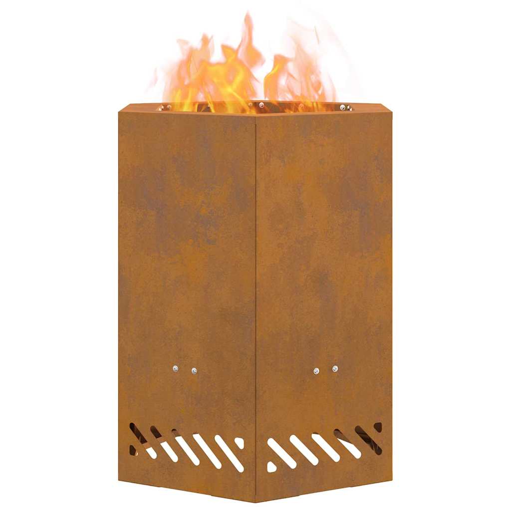 Vuurkorf Bruin Cortenstaal