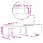 Vuurkorf Zwart 160 X 45 X 35 Cm Koudgewalst Staal