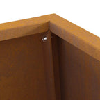 Vuurkorf Bruin 50 X 35 X 100 Cm Cortenstaal