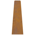 Vuurkorf Bruin 50 X 35 X 100 Cm Cortenstaal