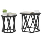 Bijzettafel 2 Pcs 50 X 50 X 40 Cm