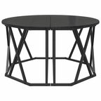 Salontafel 80 X 80 X 42 Cm Engineered Hout En Staal