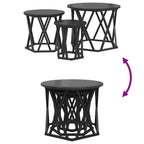 Nestbare Bijzettafel 3 Pcs 53 X 53 X 40 Cm