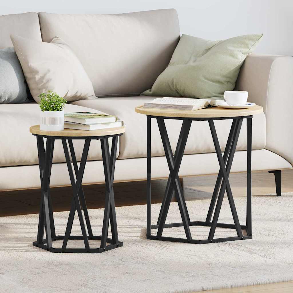 Salontafel 2 Pcs 50 X 50 X 50 Cm