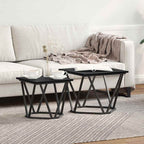 Bijzettafelset 2 Pcs 50 X 50 X 40 Cm