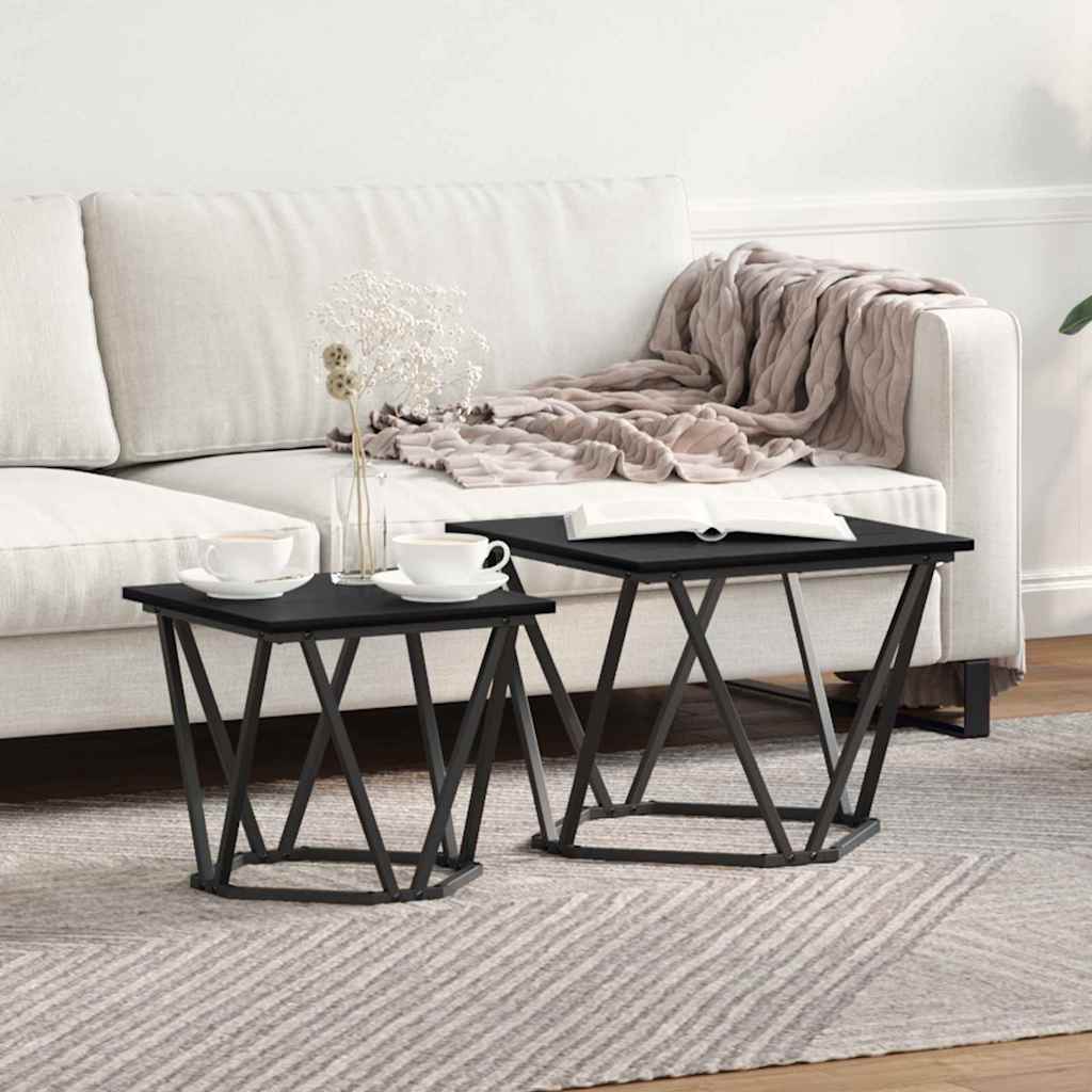Bijzettafelset 2 Pcs 50 X 50 X 40 Cm
