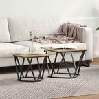 Bijzettafelset 2 Pcs 50 X 50 X 40 Cm