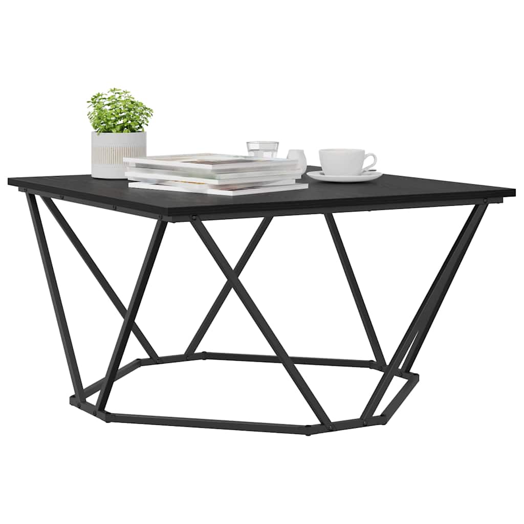Salontafel 80 X 80 X 45 Cm Engineered Hout En Staal