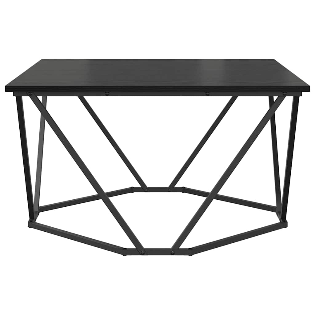 Salontafel 80 X 80 X 45 Cm Engineered Hout En Staal