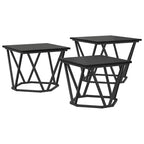 Salontafel 3 Pcs 50 X 50 X 40 Cm