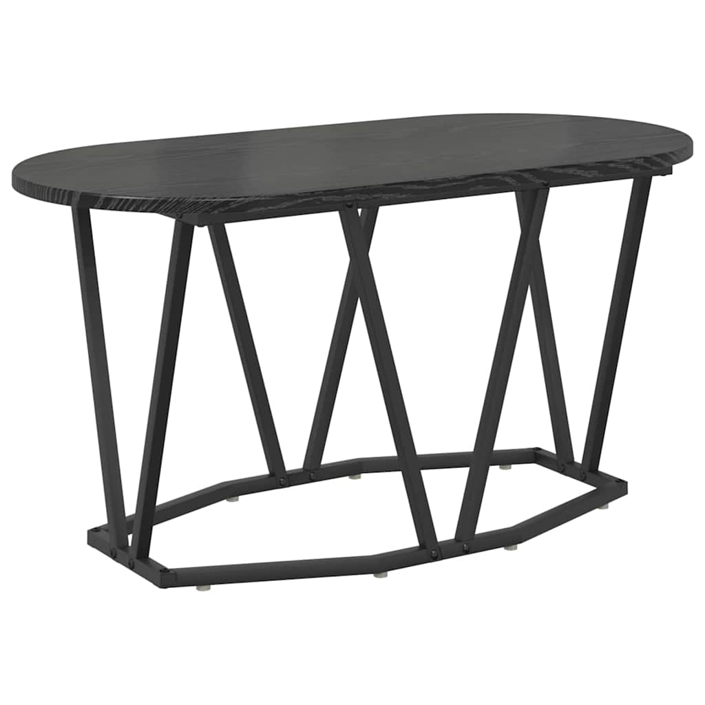Salontafel 80 X 40 X 40,5 Cm Geperst Hout En Metaal