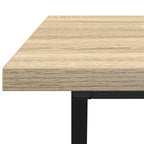 Salontafel 100 X 50 X 40 Cm Geperst Hout En Metaal