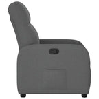 Fauteuil Verstelbaar Stof Donkergrijs