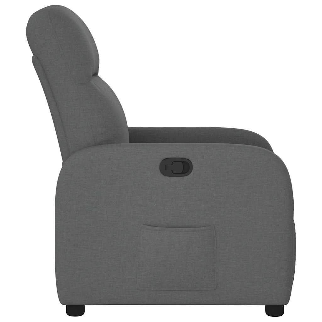 Fauteuil Verstelbaar Stof Donkergrijs