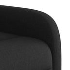Fauteuil Verstelbaar Stof Zwart