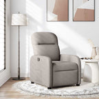 Massagestoel Verstelbaar Stof Taupe