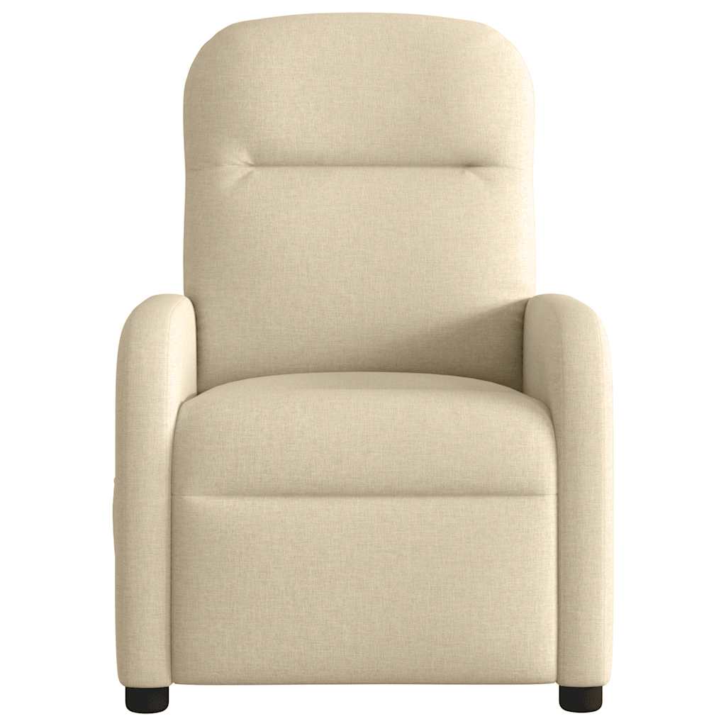 Fauteuil Verstelbaar Stof Kleurig Crème