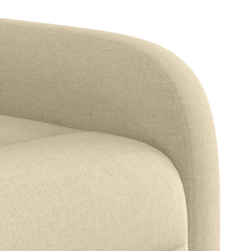 Fauteuil Verstelbaar Stof Kleurig Crème