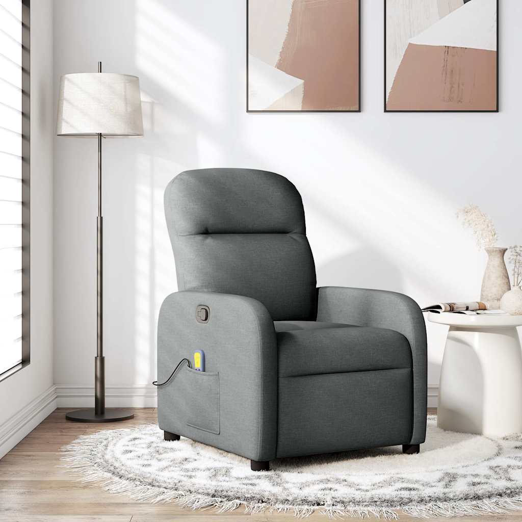 Fauteuil Verstelbaar Stof Donkergrijs