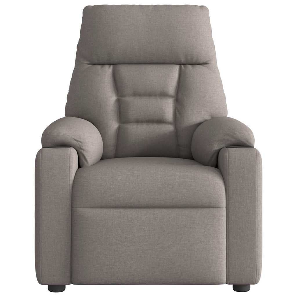Massagestoel Verstelbaar Stof Taupe