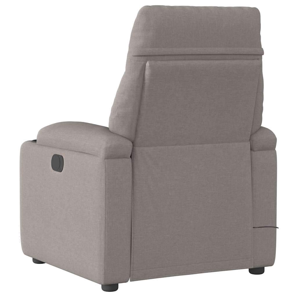 Massagestoel Verstelbaar Stof Taupe
