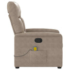 Massagestoel Microvezelstof Taupe