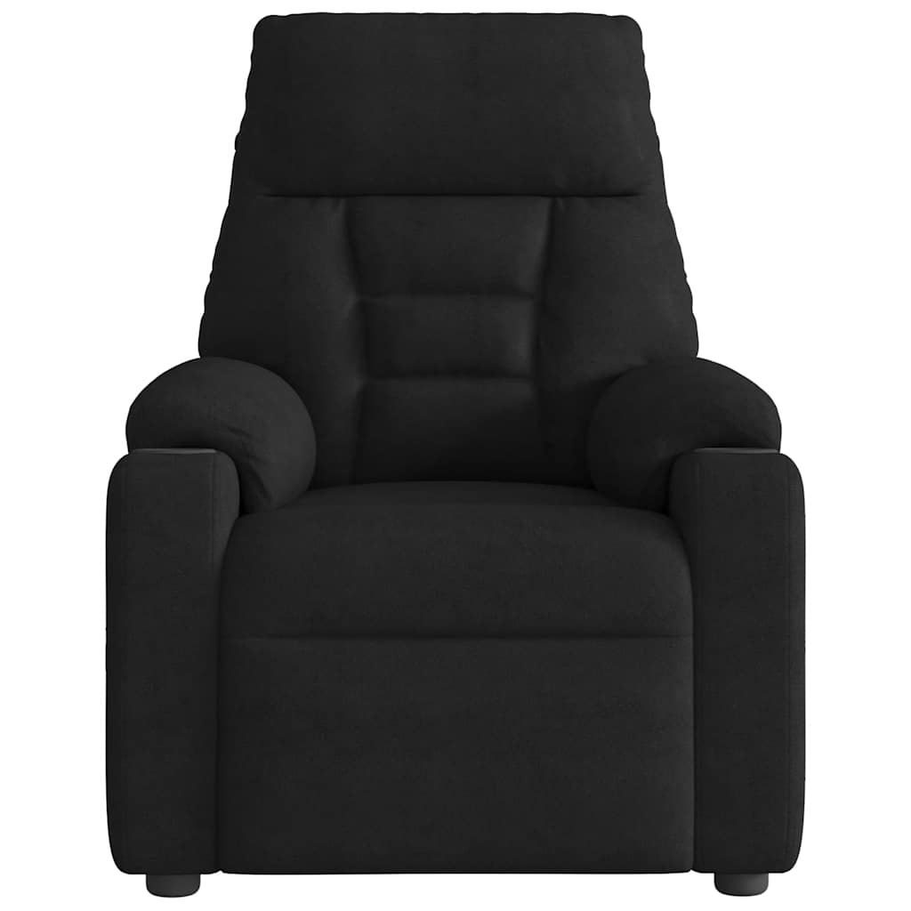 Massagestoel Microvezelstof Zwart