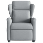 Fauteuil Verstelbaar Stof Lichtgrijs