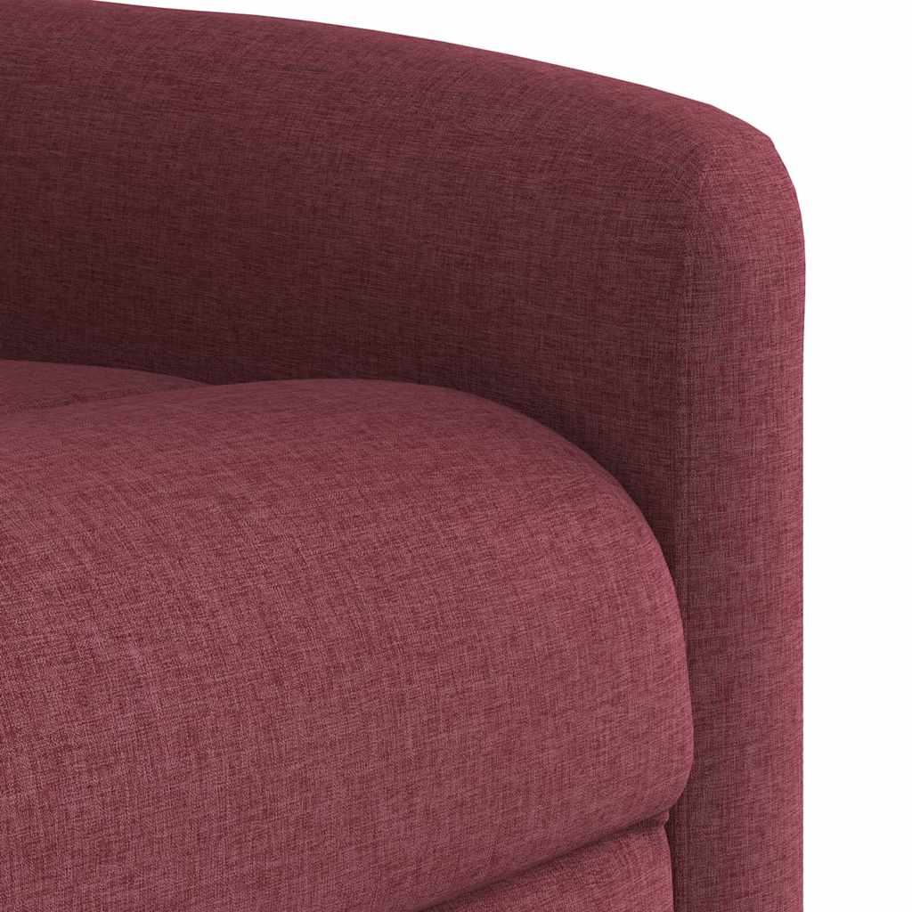 Fauteuil Verstelbaar Stof Wijnrood
