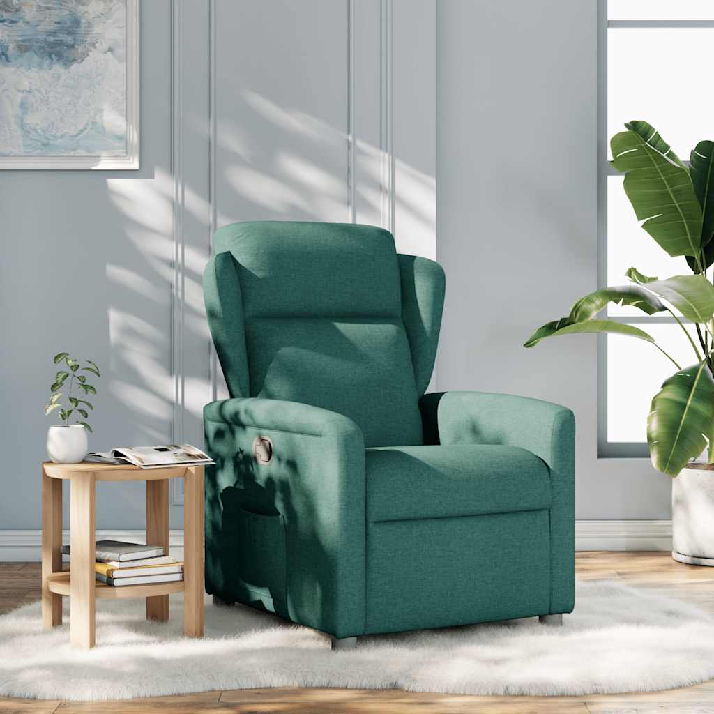 Fauteuil Verstelbaar Stof Donkergroen