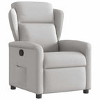 Fauteuil Verstelbaar Stof Wolk Grijs Wolkengrijs