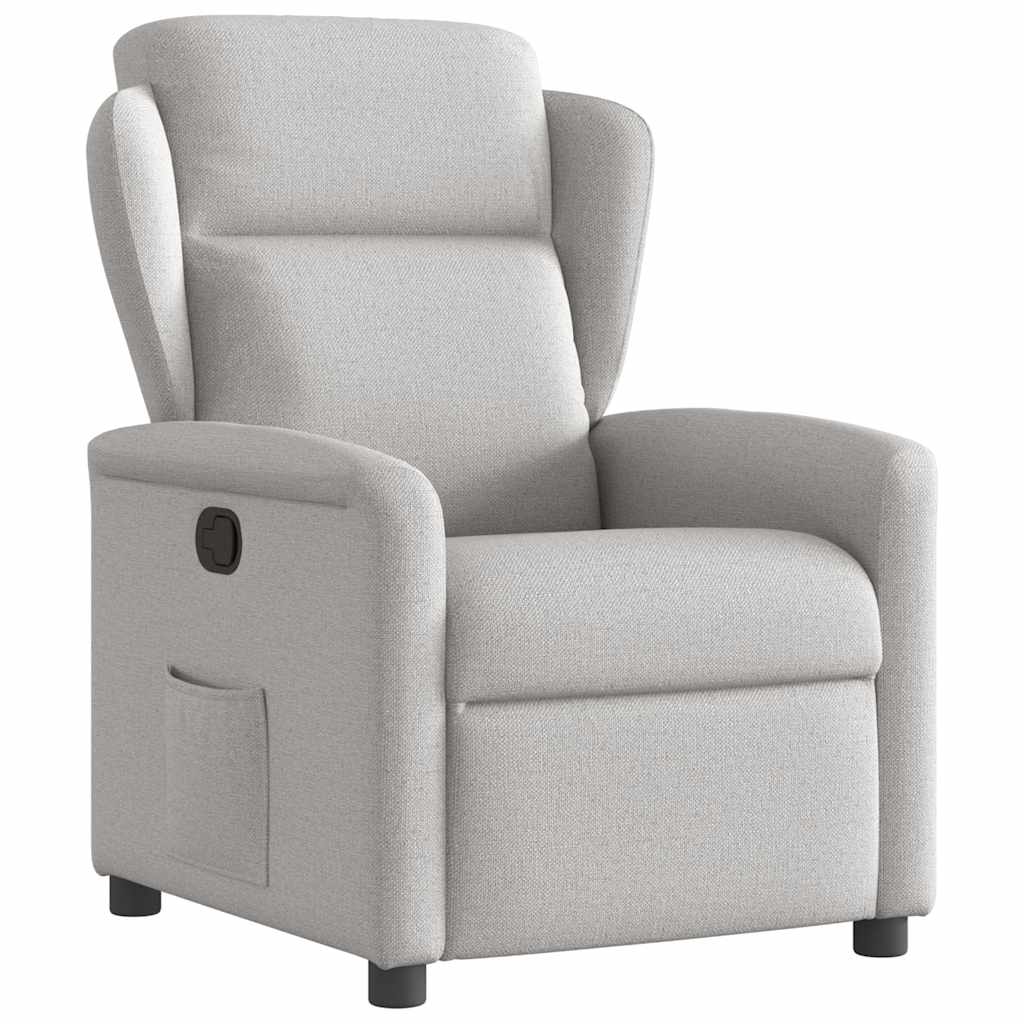 Fauteuil Verstelbaar Stof Wolk Grijs Wolkengrijs