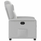 Fauteuil Verstelbaar Stof Wolk Grijs Wolkengrijs