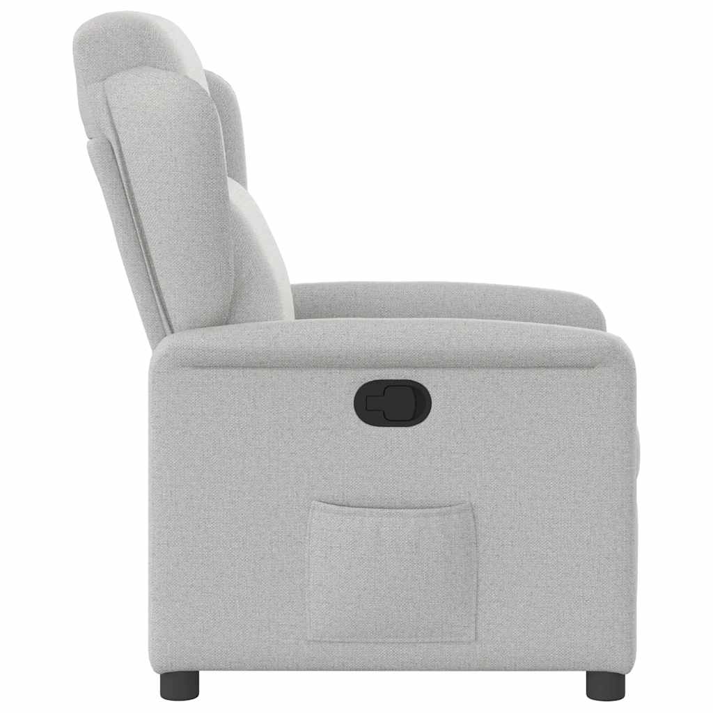 Fauteuil Verstelbaar Stof Wolk Grijs Wolkengrijs
