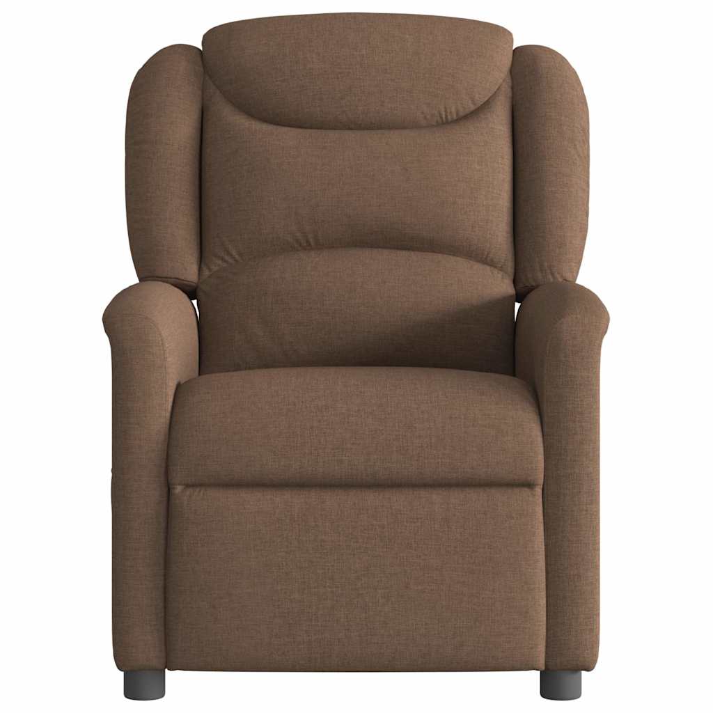 Fauteuil Verstelbaar Stof Bruin