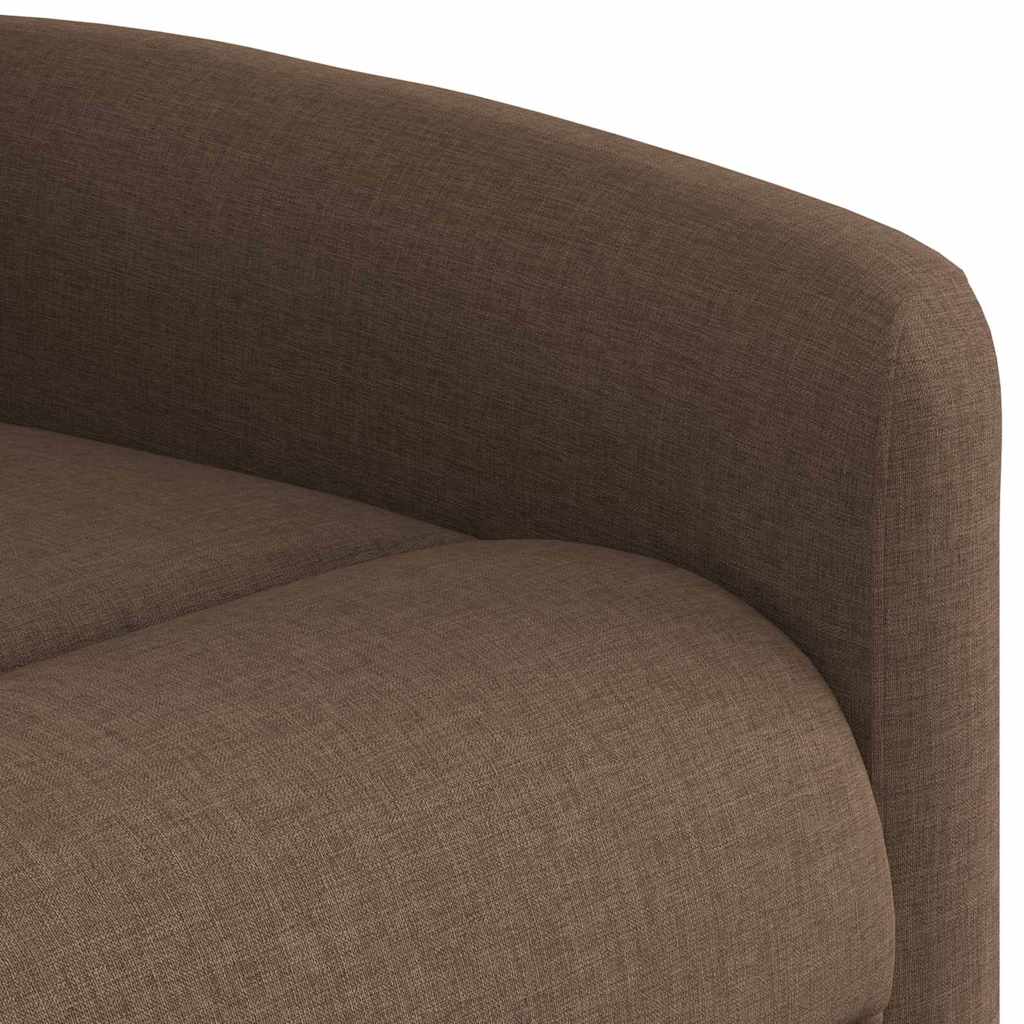 Fauteuil Verstelbaar Stof Bruin