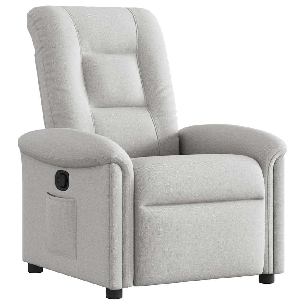 Fauteuil Verstelbaar Stof Wolk Grijs Wolkengrijs