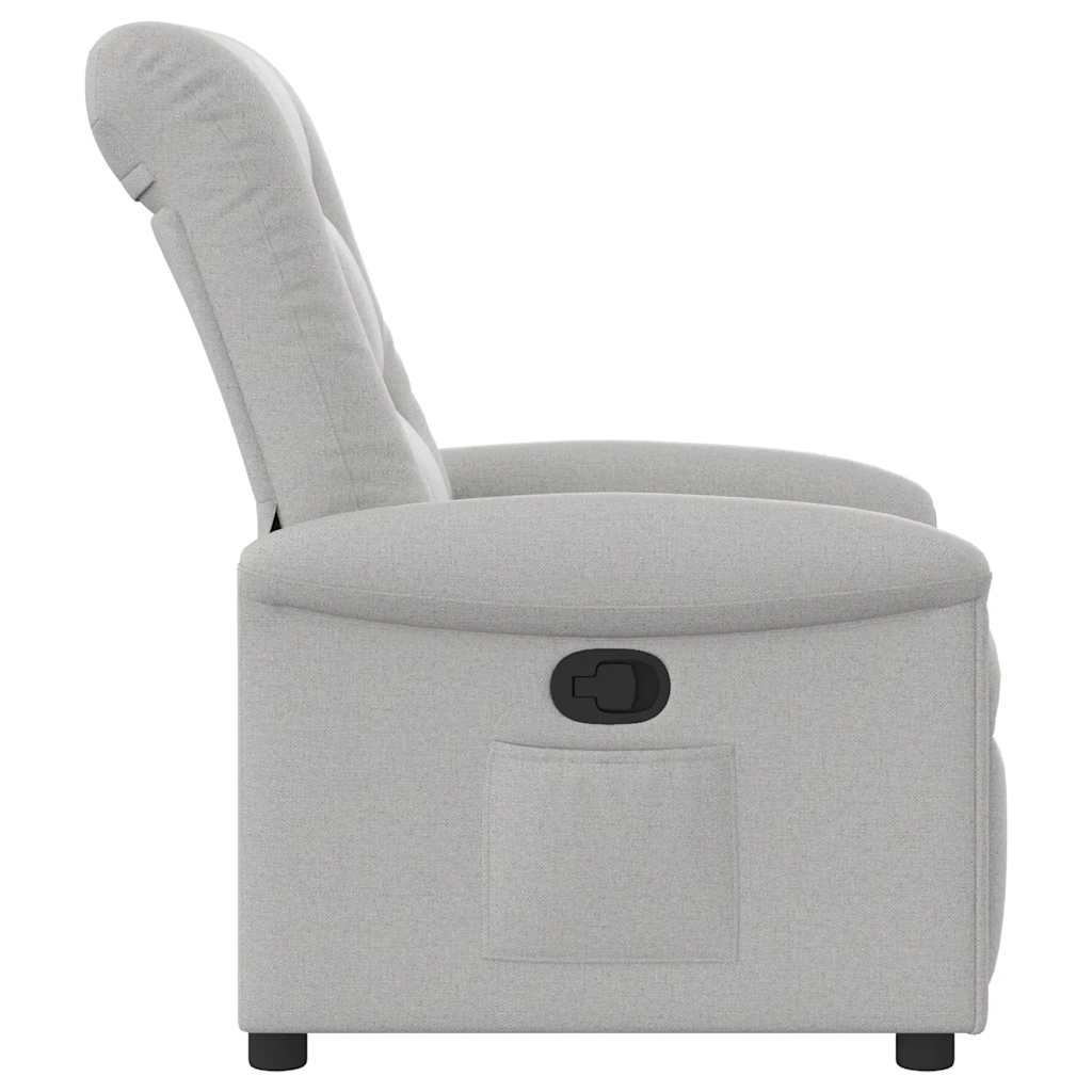 Fauteuil Verstelbaar Stof Wolk Grijs Wolkengrijs