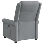 Fauteuil Verstelbaar Stof Lichtgrijs
