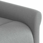 Fauteuil Verstelbaar Stof Lichtgrijs