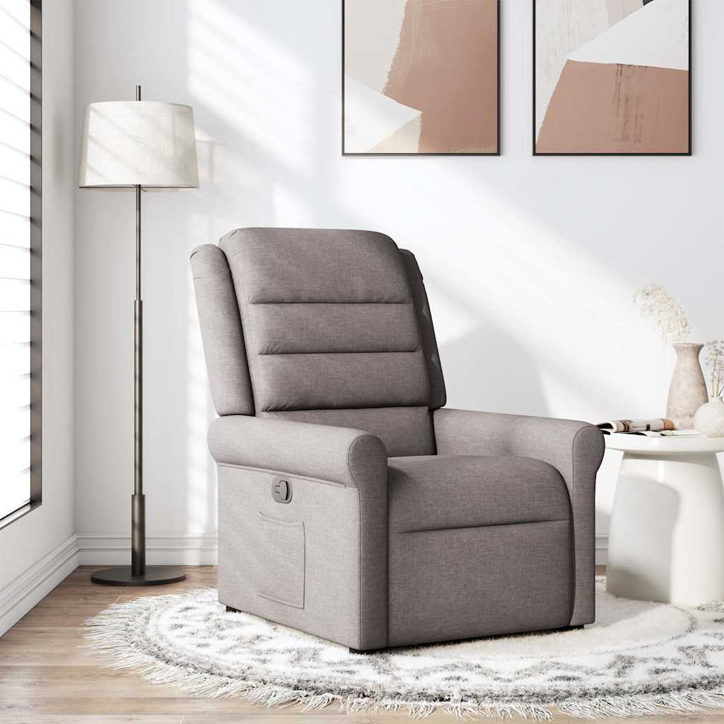 Massagestoel Verstelbaar Stof Taupe