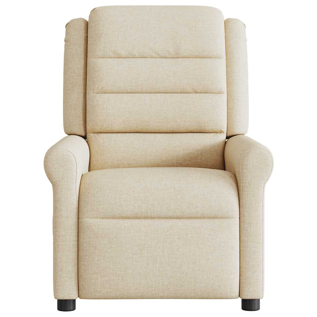 Fauteuil Verstelbaar Stof Kleurig Crème