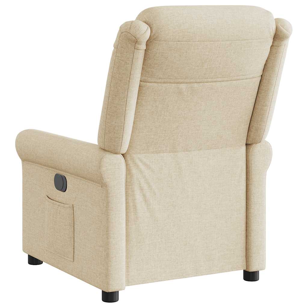 Fauteuil Verstelbaar Stof Kleurig Crème