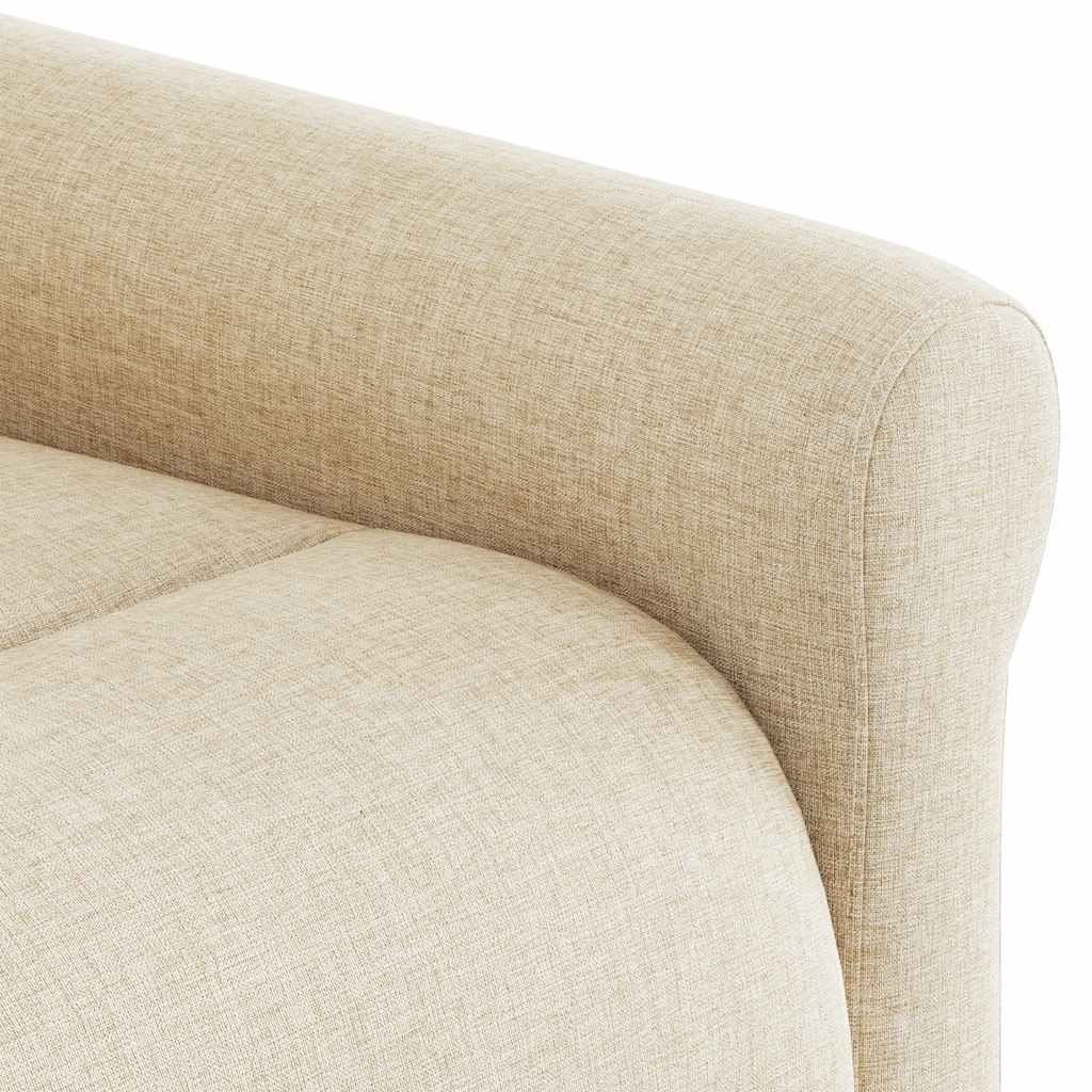Fauteuil Verstelbaar Stof Kleurig Crème