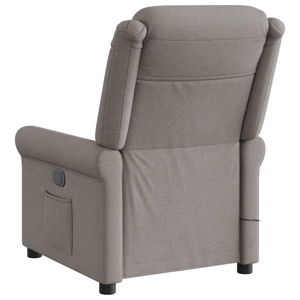 Massagestoel Verstelbaar Stof Taupe