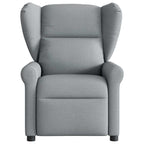 Fauteuil Verstelbaar Stof Lichtgrijs