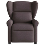 Fauteuil Verstelbaar Stof Donkerbruin